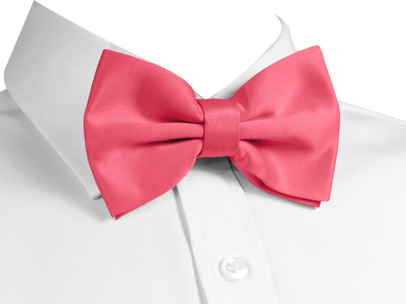 Trilece Bow Ties for Men - Men's Solid Pretied Bowties for Formal Wear - Adjustable Bow Tie - Bow ties for Woman - Image 1